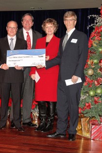 Littauer Foundation receives check from Saratoga Casino and Raceway