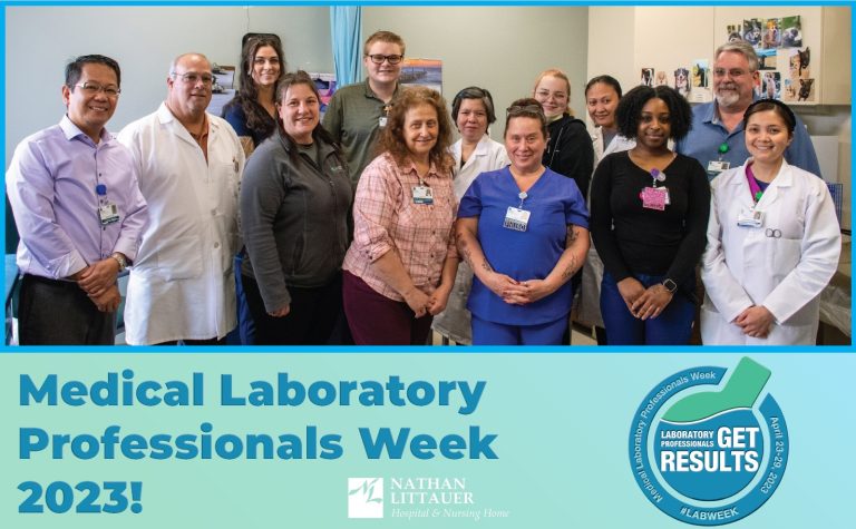 Nathan Littauer Celebrates Medical Laboratory Professionals Week 2023 ...