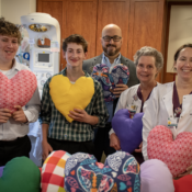 Local Teens Brighten Patients’ Days